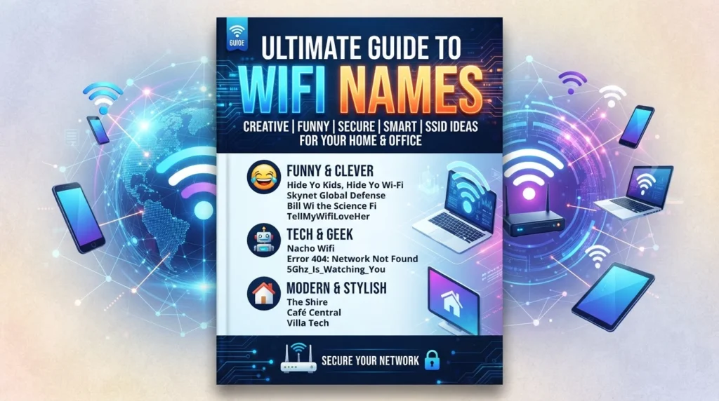 Smartphone screen showing a list of nearby Wi-Fi networks