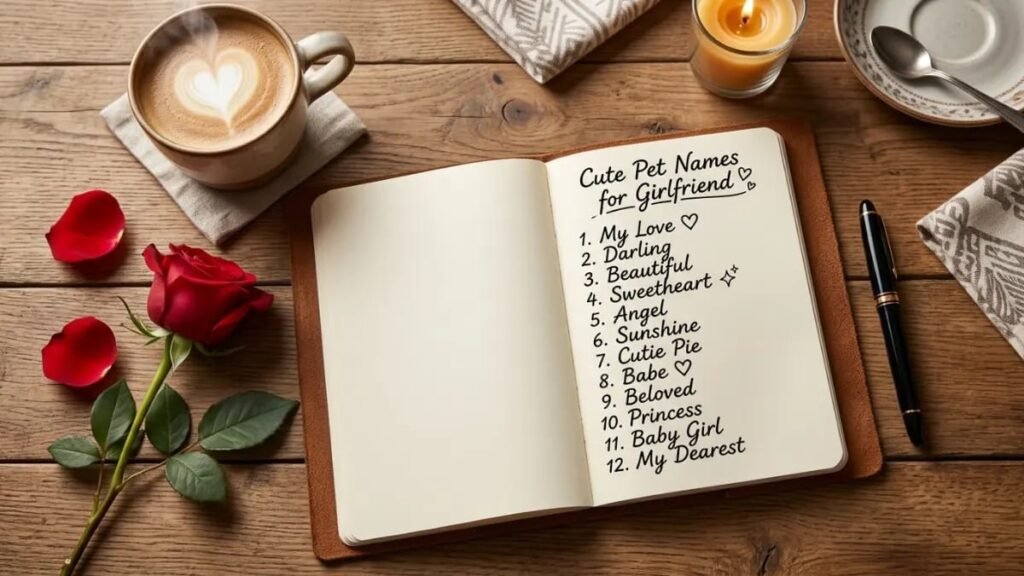 Cute pet names for girlfriend