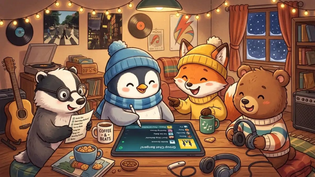 Collaborative and Group Playlist Names