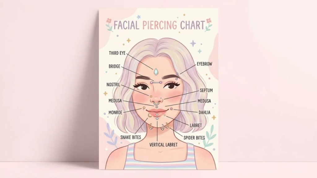 Facial Piercing Names
