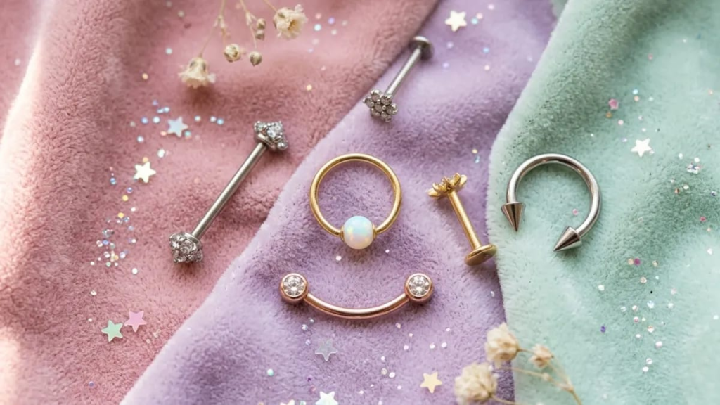 Jewelry Types of Piercing Names Used for Different Piercings