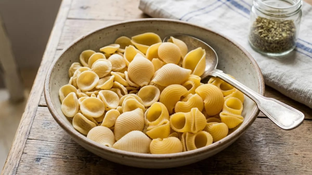 Shell and Curved Pasta Names