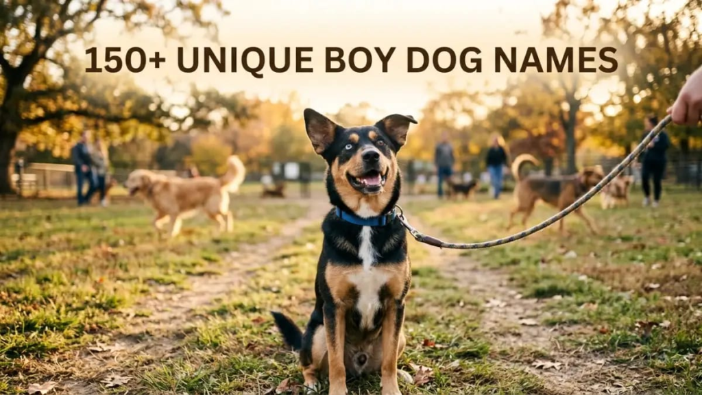 Boy Dog Names: 150+ Best Unique Boy Dog Names