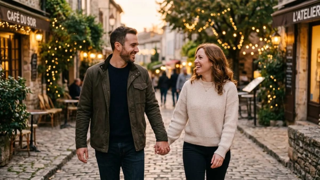 Cute pet names for girlfriend — couple holding hands in warm lighting