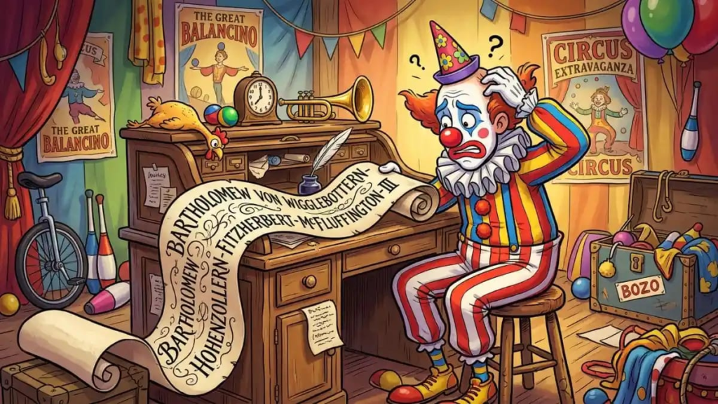 Common Mistakes to Avoid When Picking Clown Names
