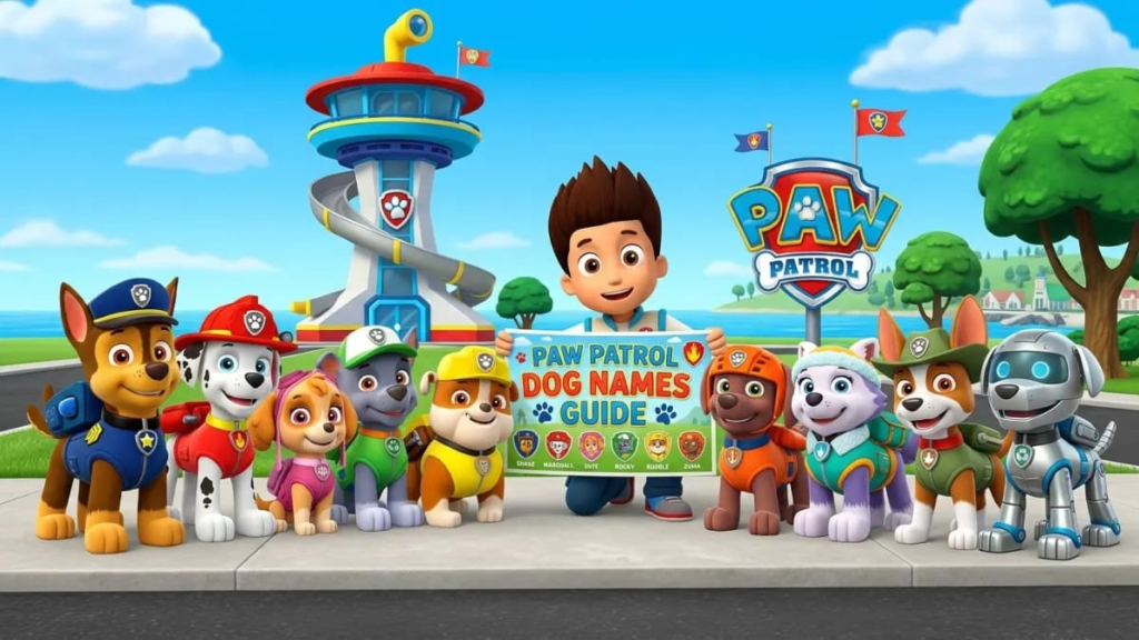 Paw Patrol Dog Names: 30 + Best for Every Pup