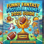 Funny fantasy football names guide
