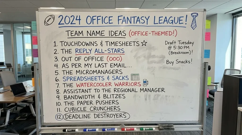 How to Create Your Own Fantasy Football Team Name