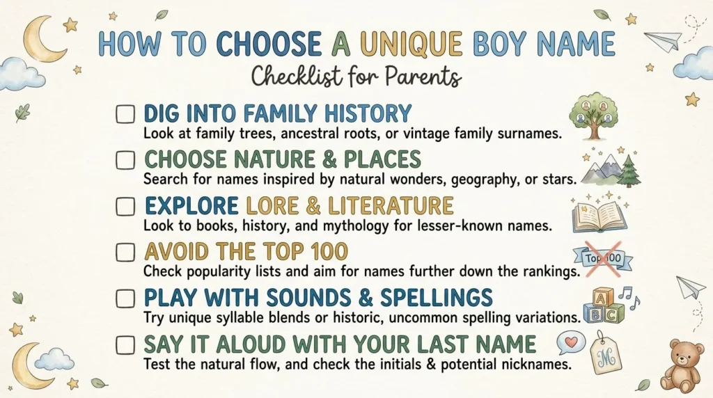 How to Pair a Unique First Name With a Middle Name